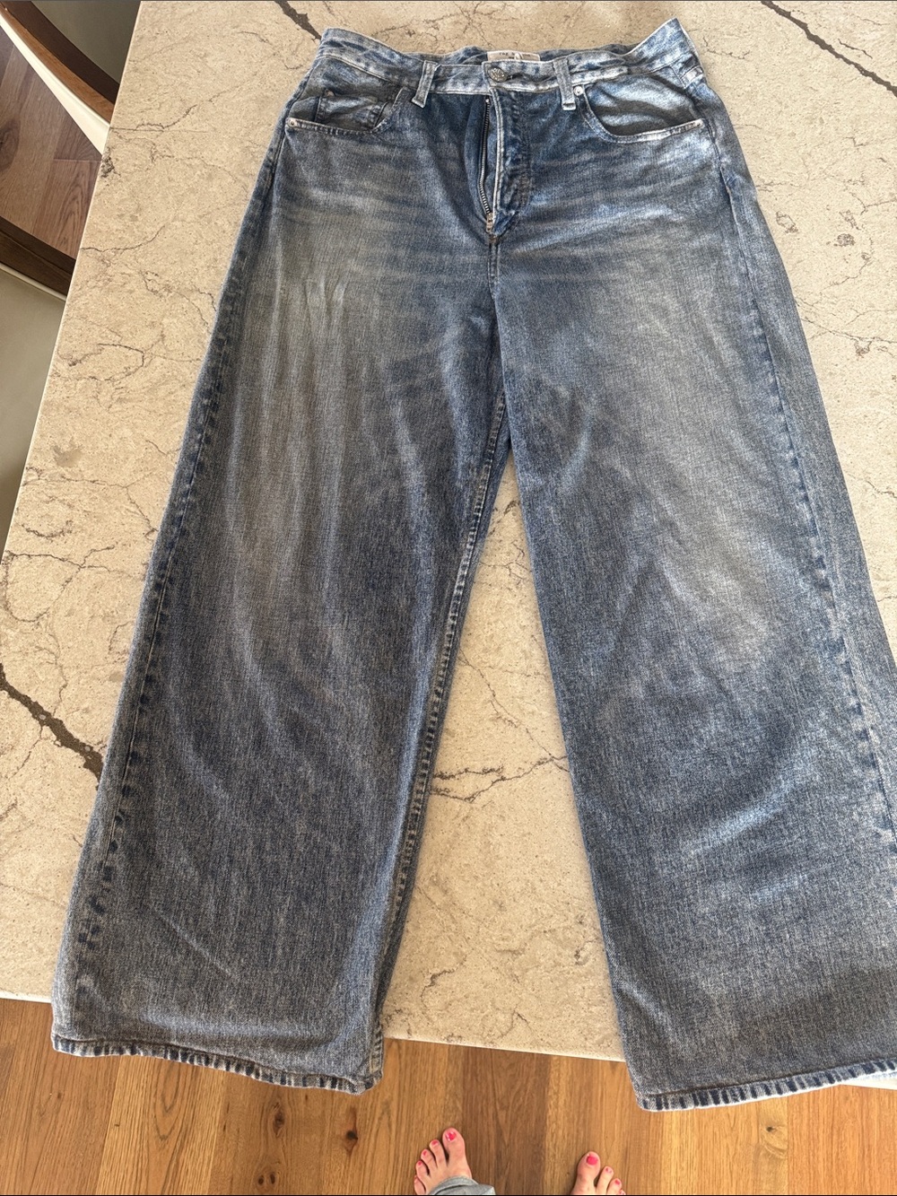 rag & bone Miramar Andi Ankle Jeans in Scarlet